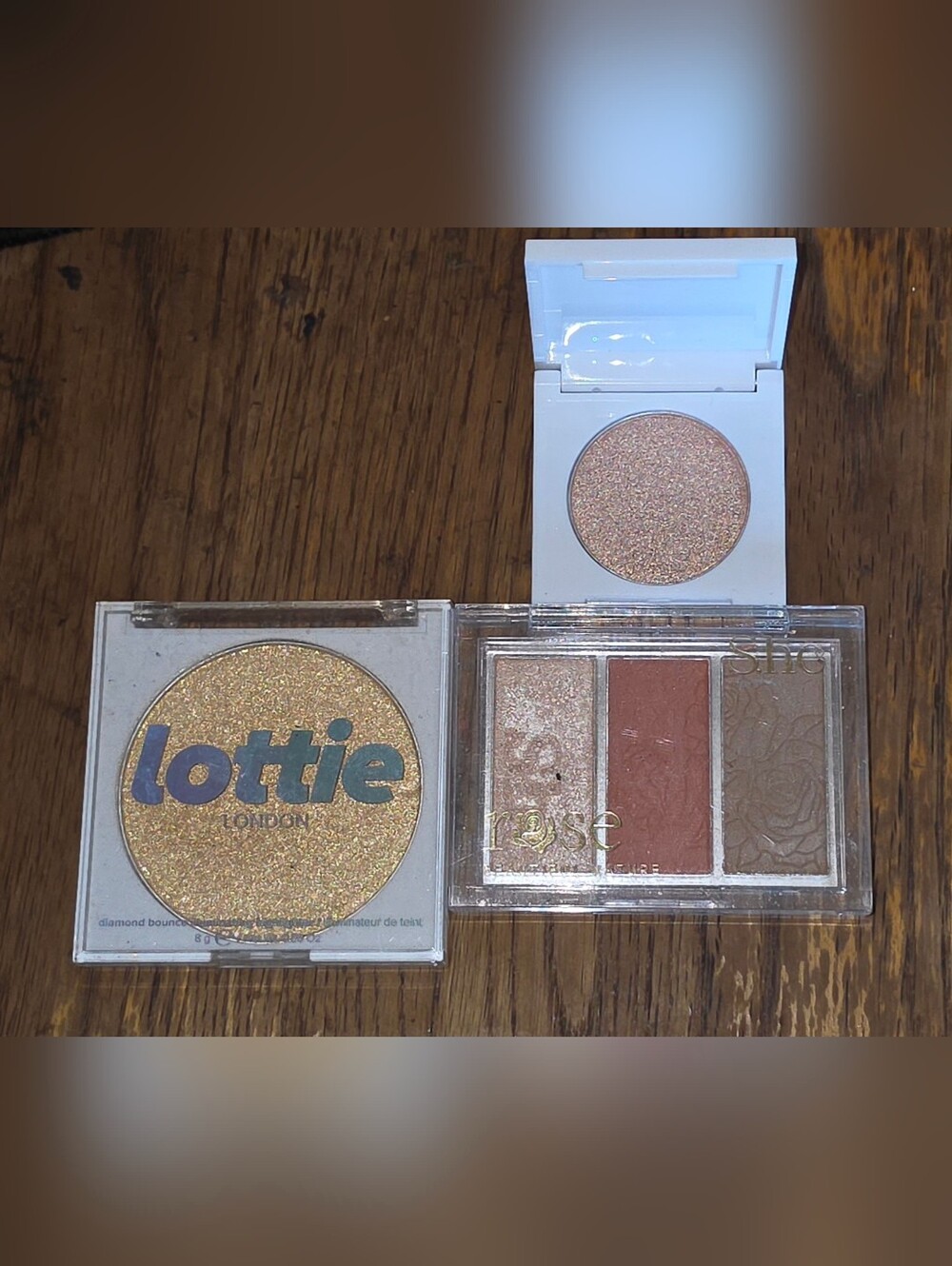 Lottie London Diamond Bounce Highlighter +  Just Ximena Highlighter & More